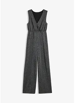 Jersey-jumpsuit med glitter, bonprix