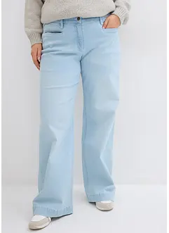 Wide Leg-jeans Mid Waist, bonprix