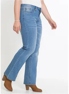 Bootcut-jeans Mid Waist, Komfort-Stretch, bonprix