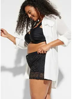 Badeshorts med blonder, bonprix