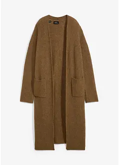 Strikket kåpe med alpakka, bonprix