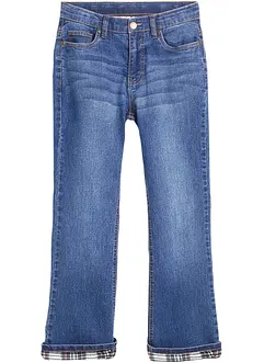 Termo-jeanse flared, High Waist, bonprix