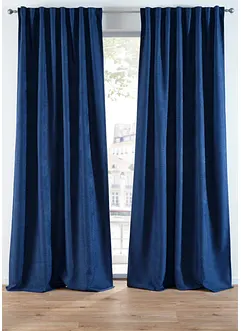 Mørkleggingsgardin med lett struktur (2-pack), bonprix