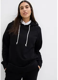 Hoodie med hette, bonprix