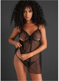 Babydoll og stringtruse ouvert (2-delt sett), VENUS