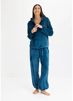 Loungewear-kosedress i myk fleece, bonprix