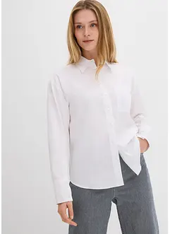 Bluse i økologisk bomull, bonprix