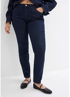 Skinny jeans Mid Waist, i økologisk bomull, bonprix