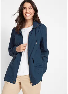 Ekstra lett overgangsjakke med hette, bonprix