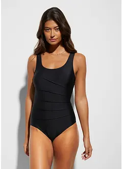 Shape-badedrakt med pyntefolder, lett formende, bonprix