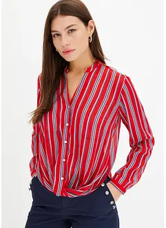 Bluse med stripemønster, bonprix