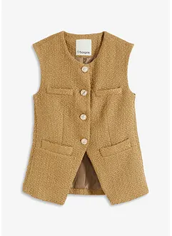 Blazervest i bouclé, bonprix