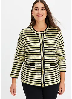 Cardigan med elegante knapper, bonprix