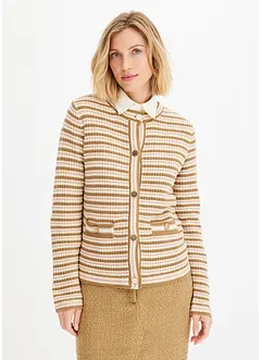 Cardigan med elegante knapper, bonprix