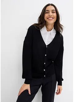 Cardigan i myk viskosemiks, bonprix