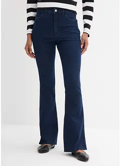 Bootcut-jeans High Waist, myk stretch, bonprix