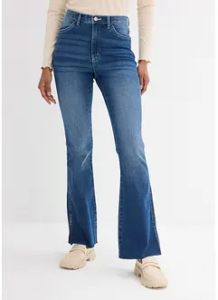 Bootcut-jeans High Waist, myk stretch, bonprix