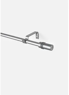 Gardinstang med endestykke sylinder, bonprix