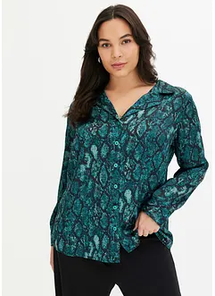 Bluse med print, bonprix