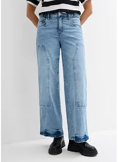 Wide Leg-jeans, Mid Waist, bonprix