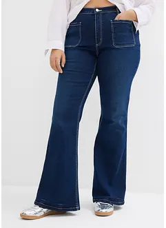 Bootcut-jeans High Waist, stretch, bonprix