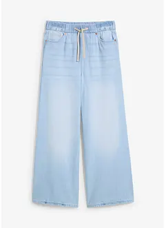 Wide Leg-jeans, Mid Waist, komfortlinning, bonprix
