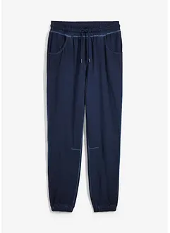 Joggebukse i vasket look, bonprix