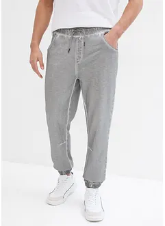 Joggebukse i vasket look, bonprix