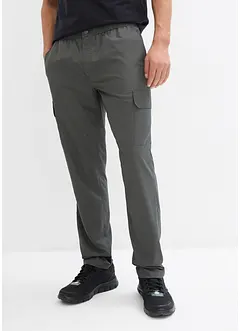Ultralett, pull on-bukse med cargolommer og bionic-finish, vannavvisende, bonprix