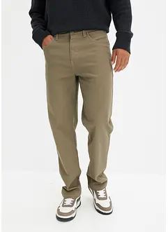 Classic Fit stretchbukse, Straight, bonprix