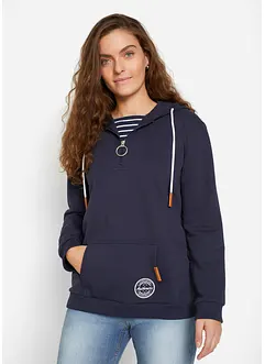 Hettegenser, 2-i-1-look, bonprix