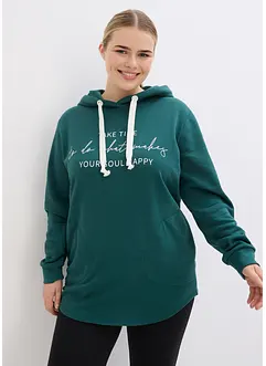 Joggedress med lang sweatshirt og leggings (2-delt sett), bonprix