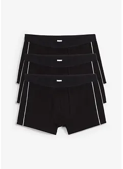 Boksershorts i ettersittende modell (3-pack), bonprix