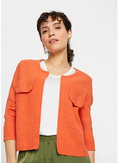 Cardigan i bouclé, bonprix