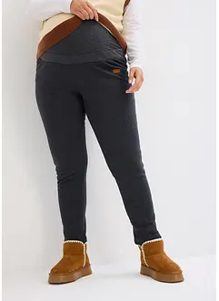 Mamma-leggings med teddyfôr, Slim Fit, bonprix