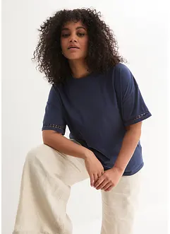 Topp med detalj på ermet, bonprix