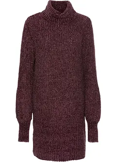 Strikket kjole i chenille av resirkulert polyester, bonprix