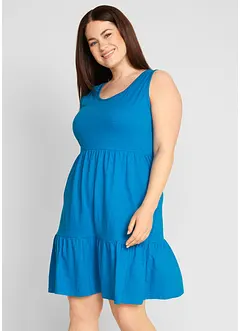 Jerseykjole i 100% bomull, bonprix