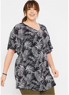 Lang tunika av fint fallende viskose, bonprix