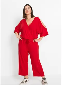 Jumpsuit i lett viskosejersey, bonprix