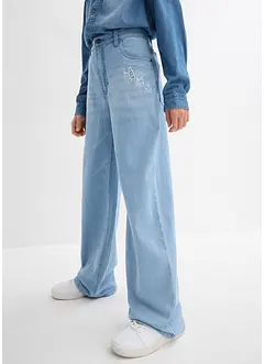 Wide-Leg-jeans Mid Waist, bonprix