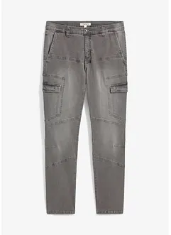 Regular Fit cargo-stretchjeans, Straight, bonprix