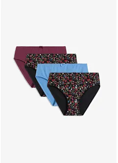 Maxitruse med økologisk bomull (4-pack), bonprix