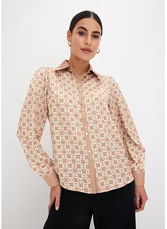 Bluse i sateng, bonprix
