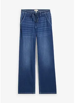 Loose Straight-jeans, High Waist, komfortlinning, bonprix