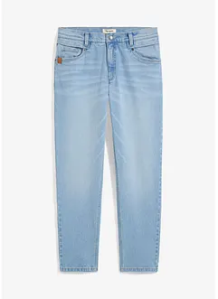 Relaxed Fit-jeans i formstabil, slitesterk denim med stretch, tapered, bonprix