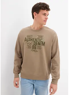Sweatshirt med print i Loose Fit-modell, bonprix