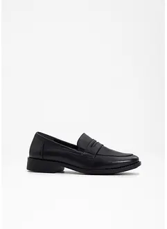 Loafers i skinn, bonprix