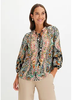 Mønstret bluse, bonprix