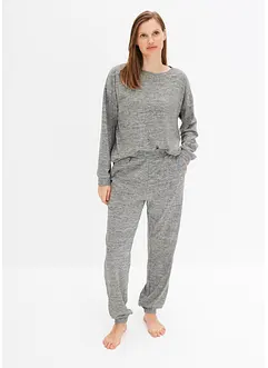 Loungewear-kosedress i myk viskosemiks, bonprix